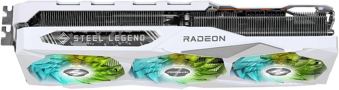 ASRock Radeon RX 7800 XT Steel Legend 16GB GDDR6 OC Graphics