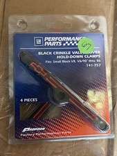 Proform Valve Cover Hold Down Tab Set 141-757 Gm Performance Blackred 4pcs Proform Valve Cover Hold Down Tab Set 141-757 Gm Performance Blackred 4pcs