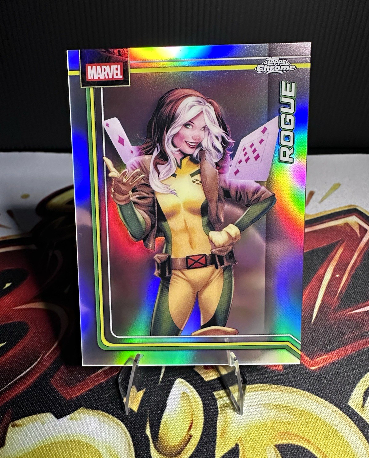 Topps • 2022 Topps Chrome Marvel | Rogue #099 | Refractor Parallel
