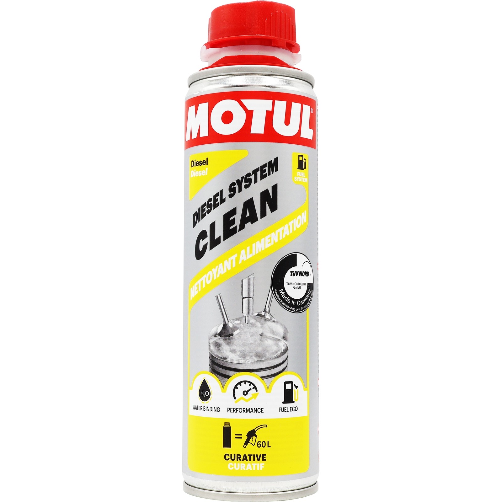 Motul Diesel System Clean Auto - Injector & Fuel System Cleaner Additive - 300ml