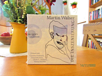 Martin Walser   ''Die Inszenierung''   Hörbuch, 4 CD`s, neu, OVP