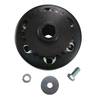 Max Torque Box Stock/Clone Clutch 24 Tooth 3/4'' Bore #35 Chain For Go Kart Mini