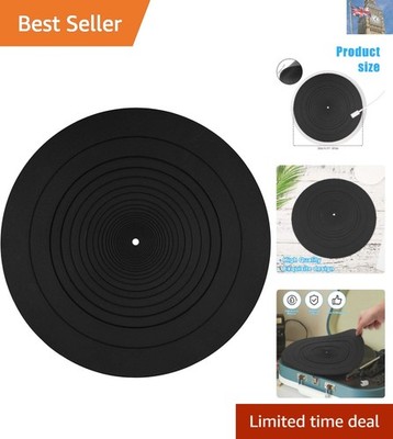 12 Zoll Silikon Antistatische Plattenspieler Matte - Verbessern Sie Ihr Vinyl-Erlebnis