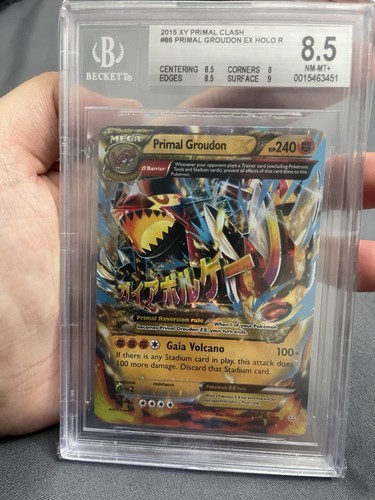 Primal Groudon-EX graded BGS 8.5 for sale on eBay