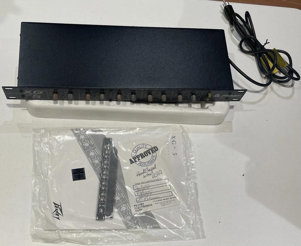 Peavey XG5 5-Channel Noise Gate / Signal Processor – New - Image 4 of 4