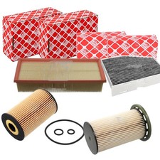 FEBI FILTER INSPEKTIONSPAKET FILTERSET für AUDI Q3 VW PASSAT B6 B7 SHARAN TIGUAN