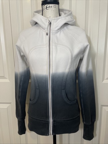 COZY🍀Lululemon 6 Special Edition Scuba Hoodie II Dip Dye - White / Blue