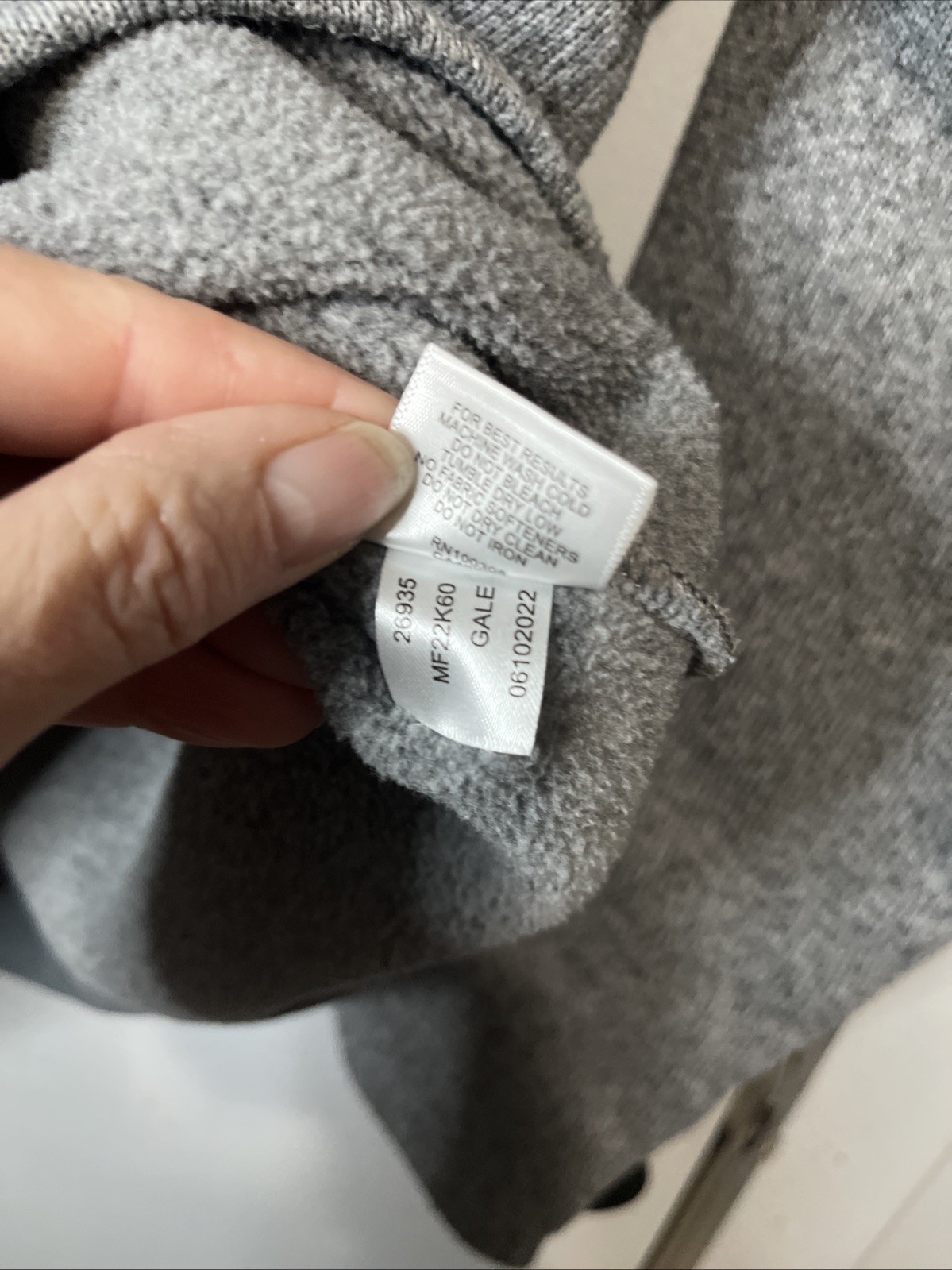 PETER MILLAR PULLOVER SIZE Large GRAY HEATHER 1/4… - image 11