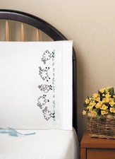 Design Works Crafts Tobin 20" x 30" Stamped Pillowcases
