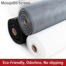Rollo de malla para mosquitos cortable duradero - ajuste personalizado para uso doméstico y exterior