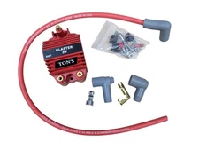 Remote Ignition Blaster SS Coil High Voltage -40,000V E-Core Square Epoxy Red