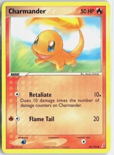 Charmander 48/100 Common Crystal Guardians Pokemon Near Mint