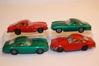4 Vintage 1960's-1970's Matchbox Lesney Ferrari Berlinetta #75 Cars