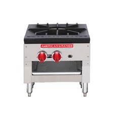 American Range SPSH-18 18" Low Profile Stainless Gas Stock Pot Range
