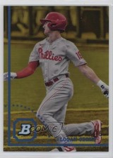 2022 Bowman Heritage Chrome Prospects Yellow Refractor /75 Logan Cerny 0vw3