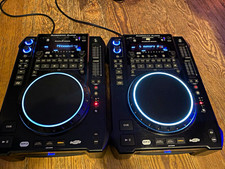 2x American Audio Radius 3000 DJ MP3 Single-CD-Player USB MIDI Schwarz