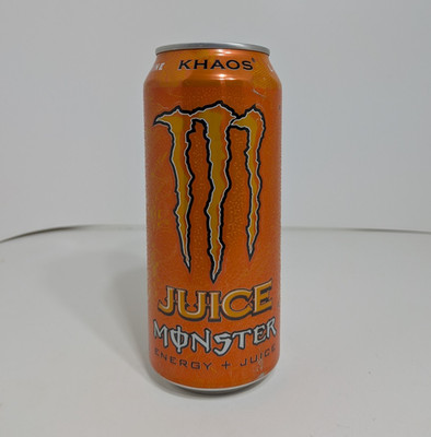 Monster Energy Juice KHAOS 16oz Unopened Can exp: 4/25