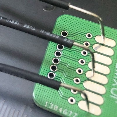 Probe data repair chip test debug read and write fixed chip bottom board probe