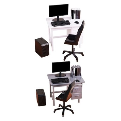 Compact Modern Office Computer Table Model With Robust Build And Gray Look