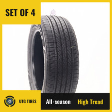 Set Of 4 Used 25555r20 Goodyear Assurance Finesse 107v - 8.532