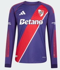 Camiseta River Plate 2026 Visitante 3er Hogar Versión L-S Jugador Oficial