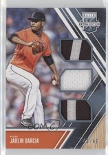 2017 Elite Extra Edition Triple Materials Holo Silver 40/49 Jarlin Garcia 0c6