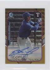 2015 Bowman Gold 45/50 Jorge Alfaro #FFM-JA Auto w3h