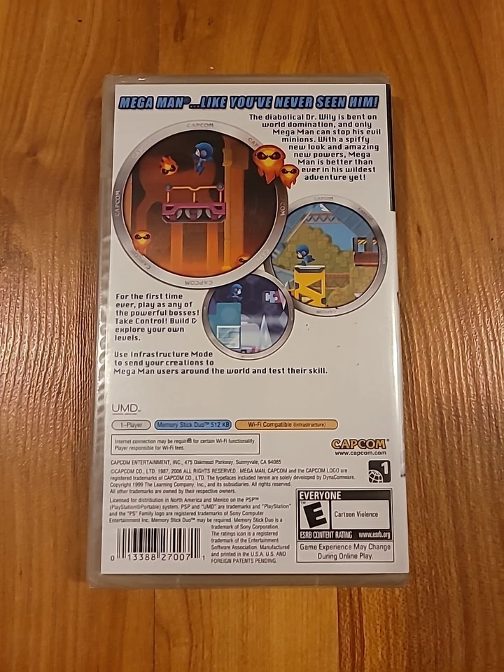 Mega Man Powered Up (PSP, 2006) New - Image 2 of 4