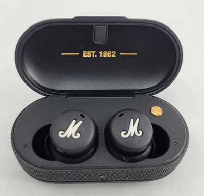 Marshall Mode II 2 Bluetooth Wireless In-ear Earbuds with Charging Case - Black