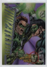 1995 SkyBox DC Legends Power Chrome Battlezone Green Lantern Parallax #B5 14dp