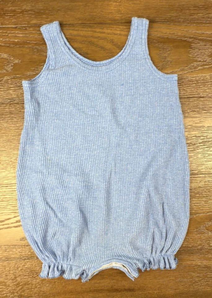 Mameluco Vintage Estilo Avon Estampado Fresa Burbuja Bebé Niña Talla 18 - 24 Meses Foto 2 de 4