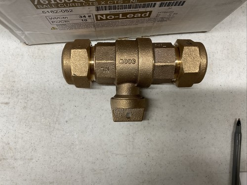 NEW A.Y. McDonald 5182-052 76100Q 1 BALL CTS X CTS-NL 1” BALL CURB SHUT OFF - Picture 3 of 5