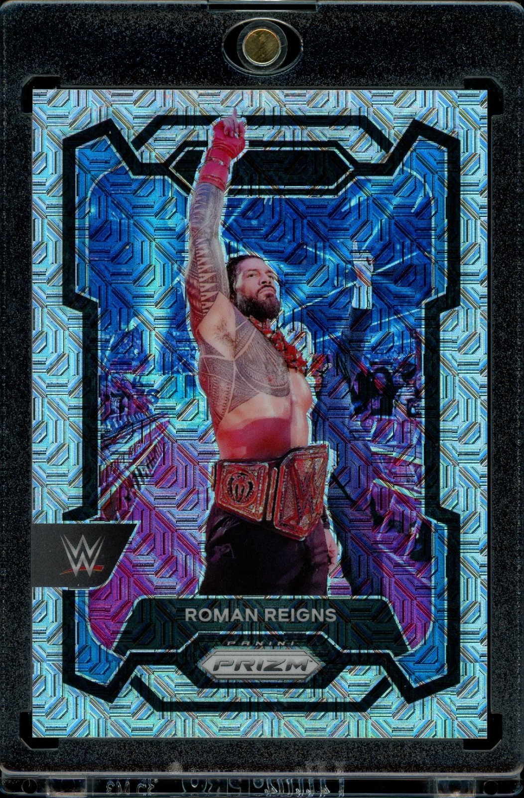 2024 Panini Prizm WWE - Roman Reigns Mojo Prizm /25 #191