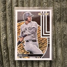 Topps 2024 Update Series Black Gold Juan Soto New York Yankees Insert Card BG-9