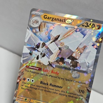 garganacl ex pokemon card value Stellar Crown Double Rare #89 202/182 / Illustration Rare Card Type / HP / Stage Garganacl ex 89/142 Price 2026