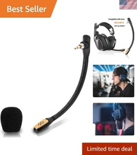 Astro A40 Boom Mic Replacement - Black, Durable Design for Gamers and Streamers
