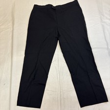 VERSACE CLASSIC Men's SIZE 38x27 Black Dress Pants Italy