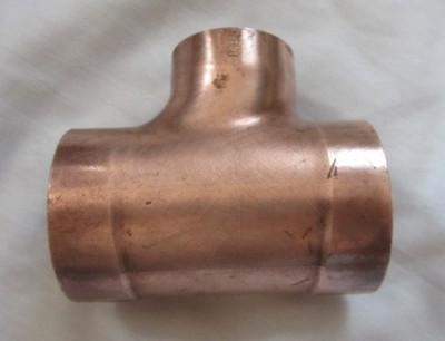 2x2x1 1/2'' Nibco Copper Tee