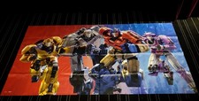 Transformers One (2024) LONDON PREMIERE Wall Canvas 3.38M X 1.77M