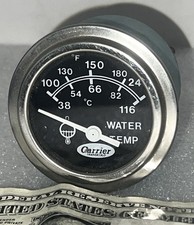 Carrier 2 18 Water Temperature 100-240 Temp Gauge 12-00097-03 12 Volt 12v Dash