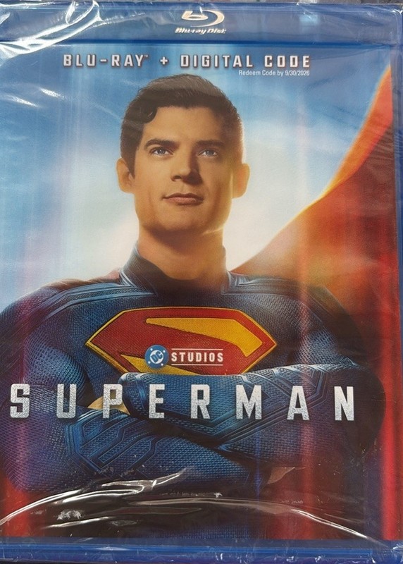 Superman 2025 Blu-ray & Digital Code NEW