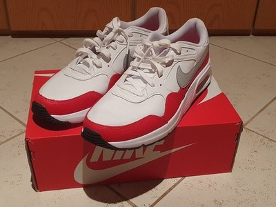 Nike Air Max SC White University Red Größe 44,5 US 10.5      +++ NEU +++