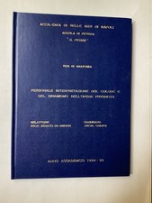 FUTURISMO BALLA BOCCIONI RUSSOLO - TESI DI LAUREA 1994-1995