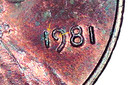 UNC 1981 1C Lincoln Memorial Cent WDDO-001 | Dual Sided Die Clash | Nice Tone — photo 2