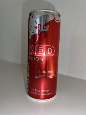 Red Bull Red Edition Gusto Frutti Italien  250ml voll Redbull 