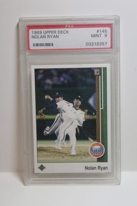 1989 Upper Deck #145 Nolan Ryan  PSA 9 MINT HOF