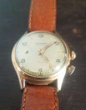 MONTRE Suisse VINTAGE  LEONIDAS ALARME MÉCANIQUE MANUELLE Année 1965 