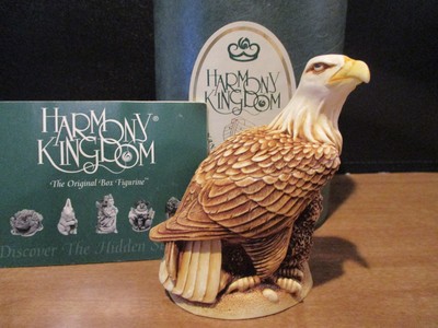 Harmony Kingdom Liberty And Justice Eagle and Baby Eaglets UK Made Box Figurine