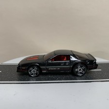 2012 Hot Wheels New Models #22 1985 Chevy Camaro IROC-Z Black/Red w/PR5 1:64 NM