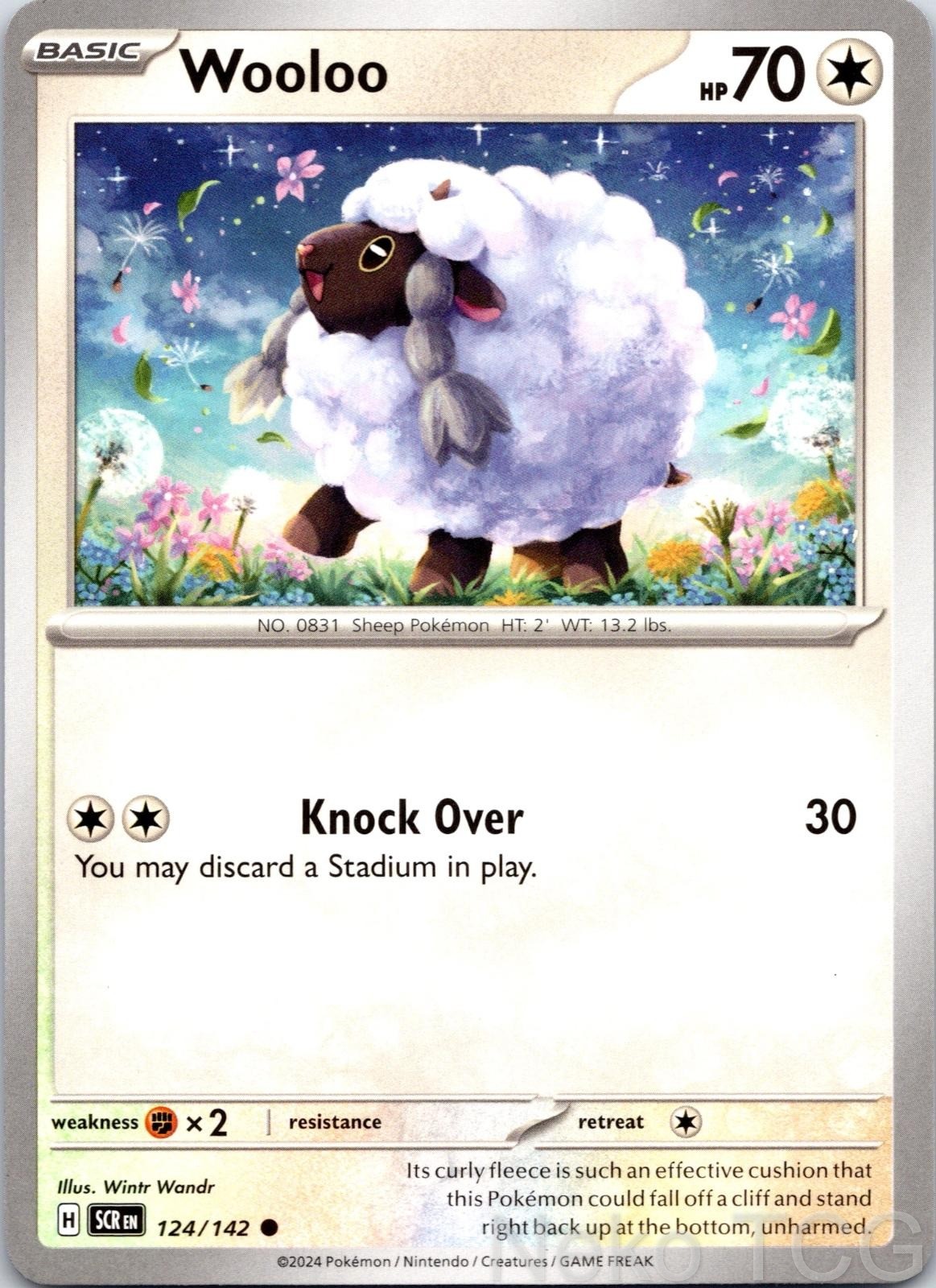 WOOLOO 124/142 COMMON STELLAR CROWN NM